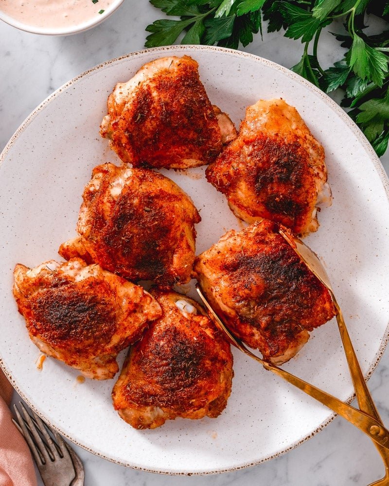 Baked Chicken Thighs, how to bake chicken thighs