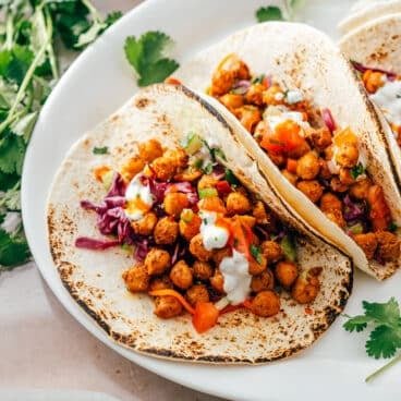 Chickpea tacos