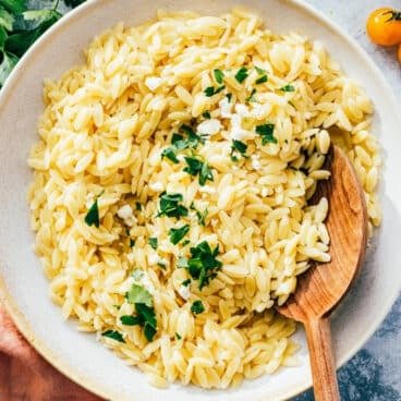 Lemon Butter Orzo