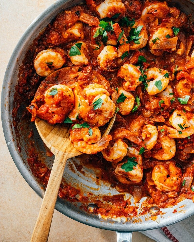 Shrimp fra diavolo