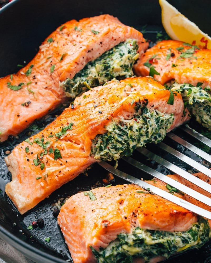 Stuffed Salmon