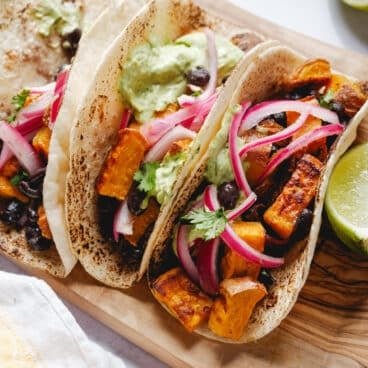 Sweet Potato Black Bean Tacos