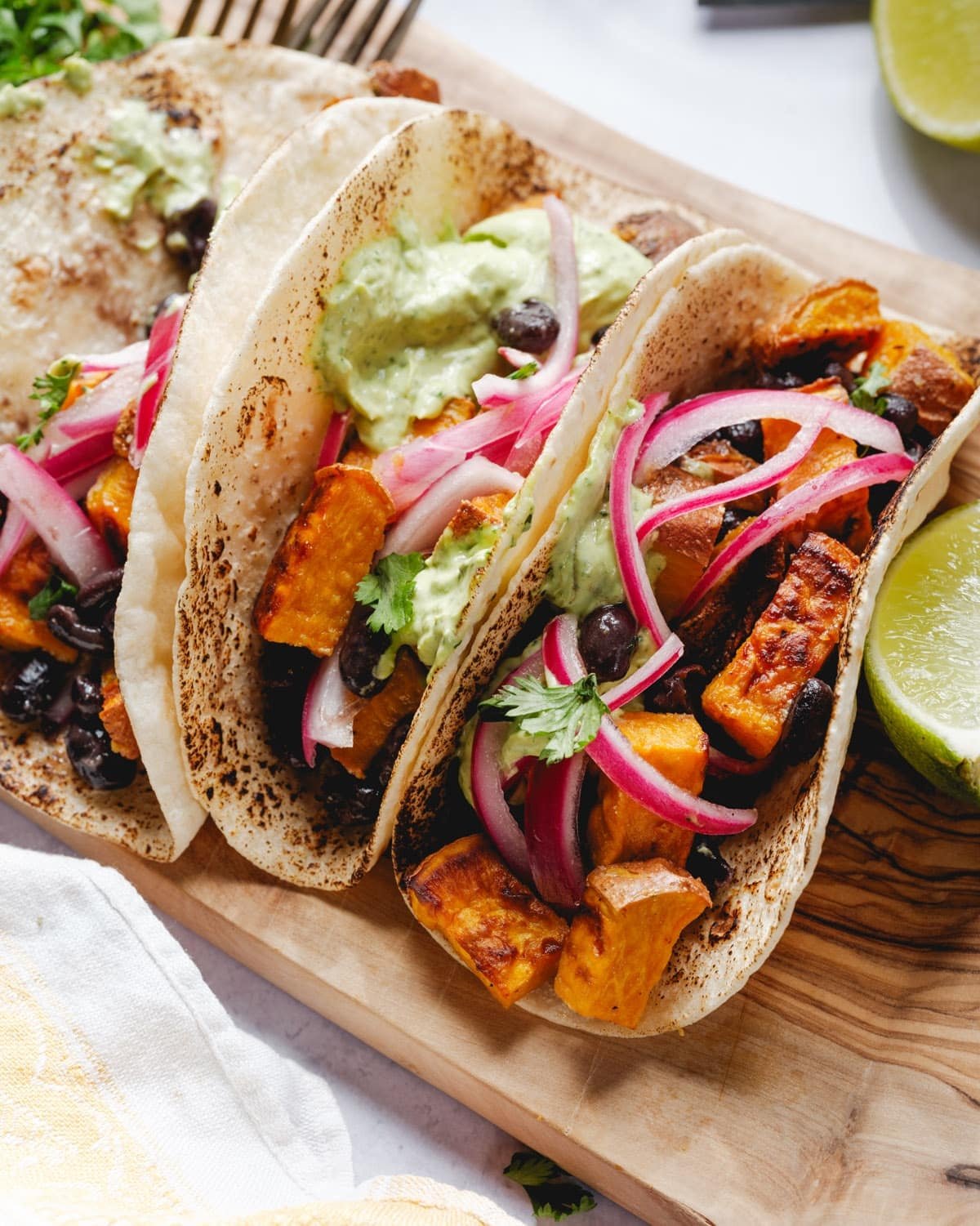 Sweet Potato Black Bean Tacos