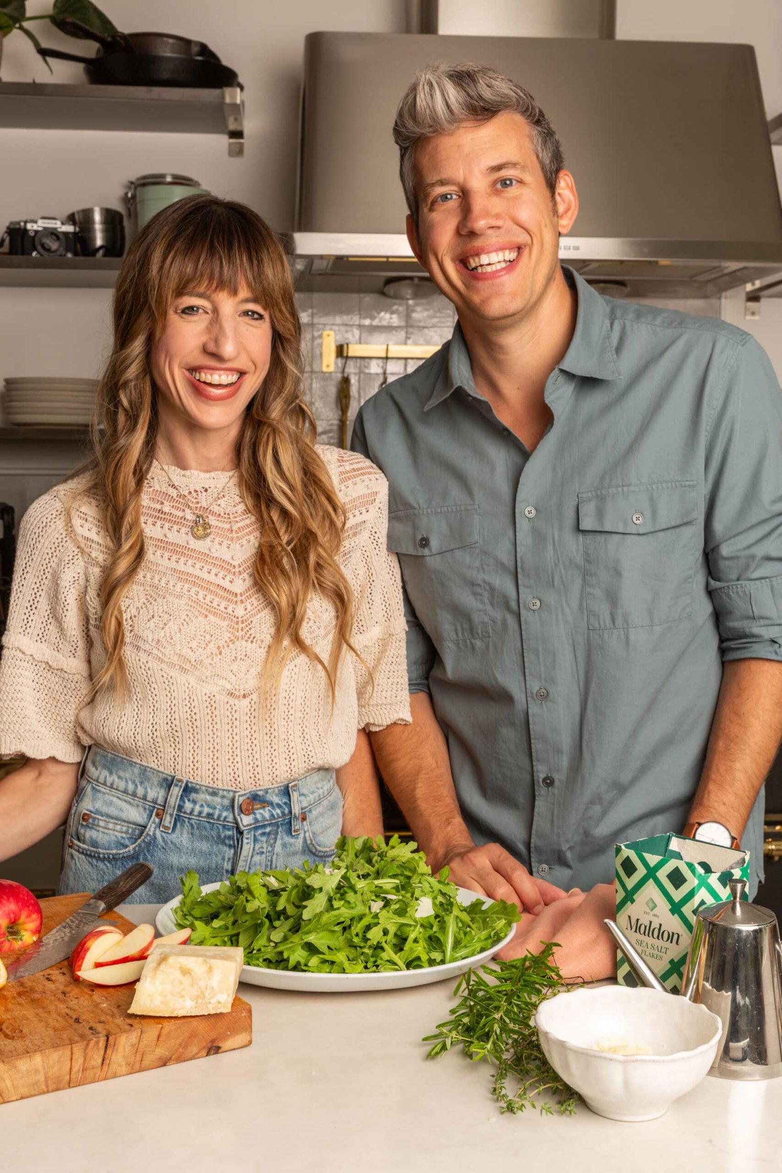 Alex and Sonja Overhiser -- A Couple Cooks